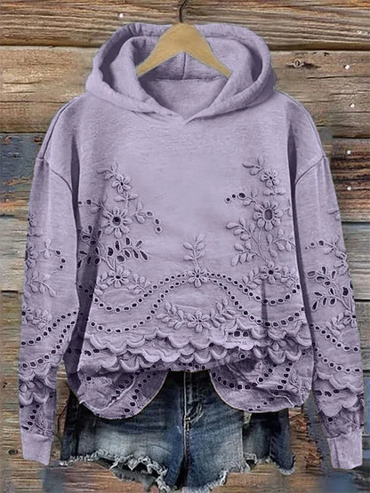 Sweat à capuche Rosa