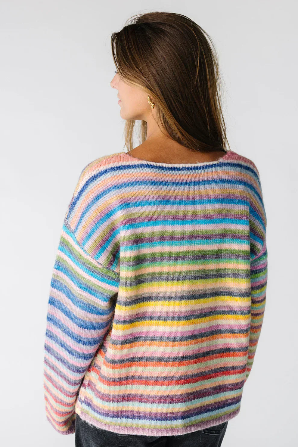 Regenbogen-Glücks-Pullover