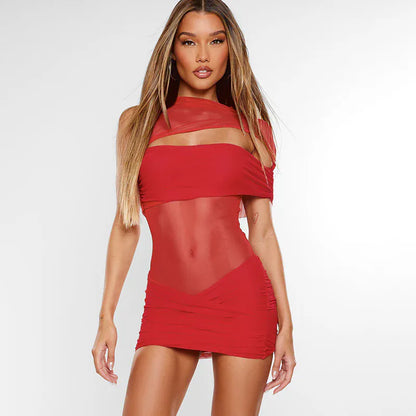 Robe en maille