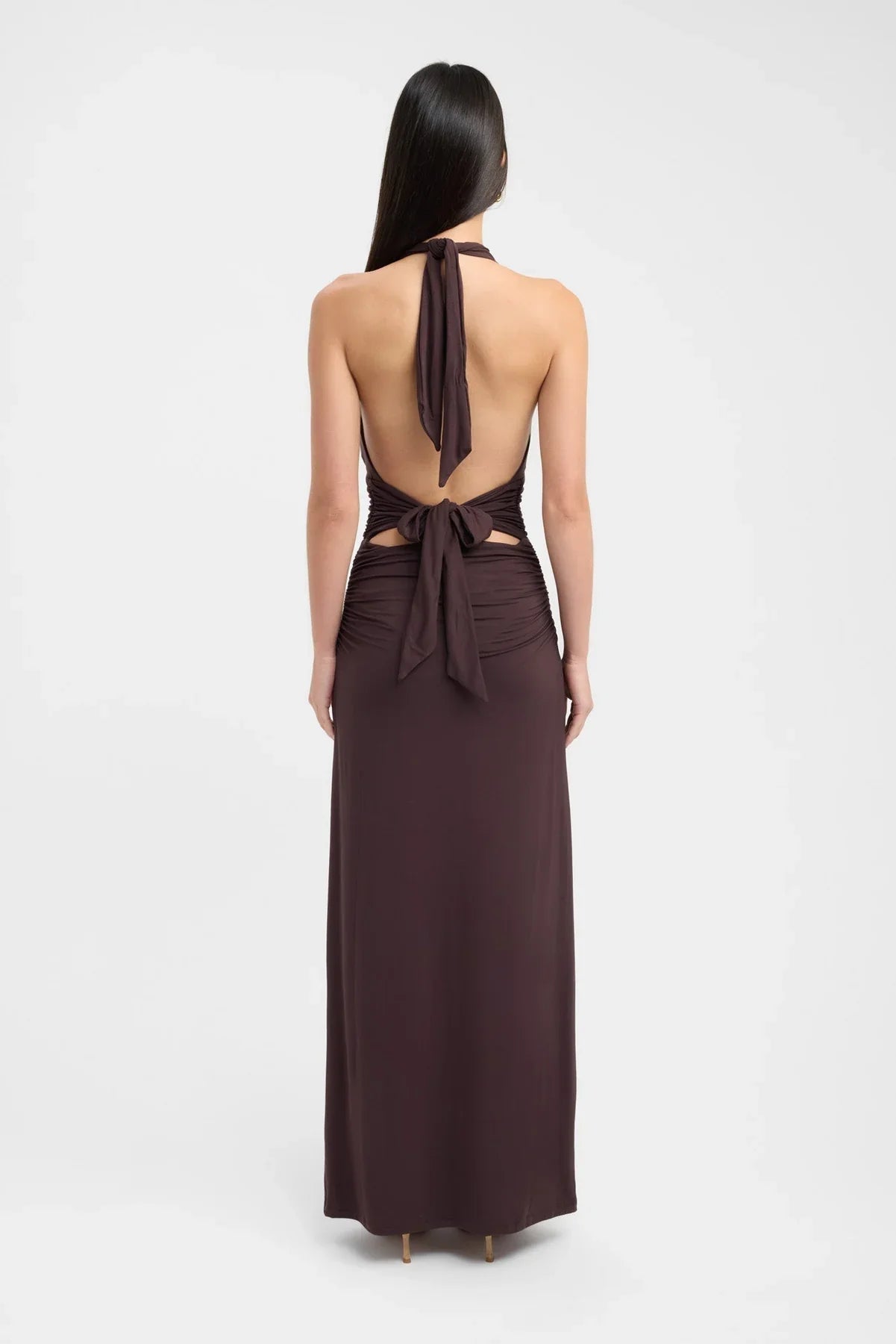 Neckholder-Maxikleid