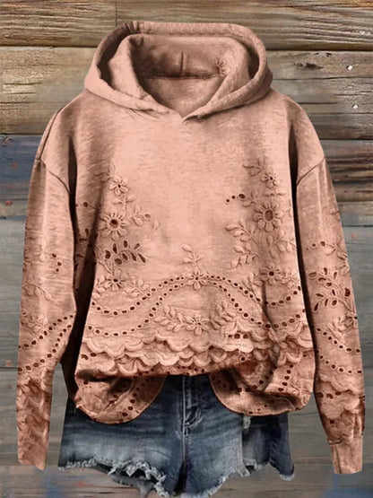 Sweat à capuche Rosa