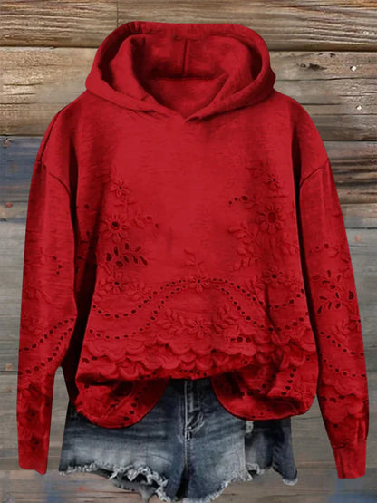 Sweat à capuche Rosa