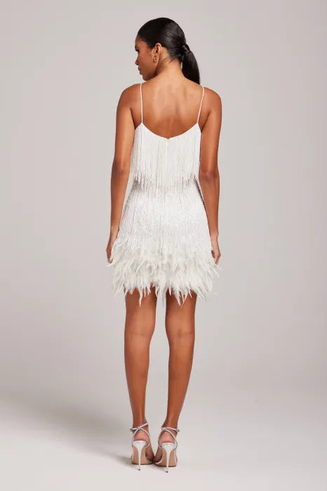 Fringed-Federkleid